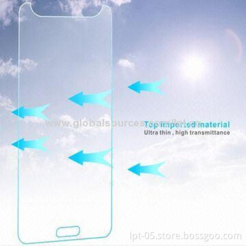 Ultra-thin Anti-scratch/-fingerprint Glass Protector for BlackBerry, 0.2-0.33mm Thickness